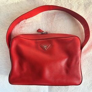 Prada Vitello Daino Shoulder Bag
